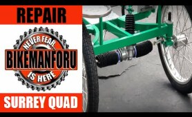 Surrey Built For Four -  Pretty Cool Stuff - BikemanforU Quad Bike Check