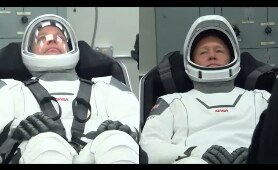 SpaceX Demo-2 Astronauts Suit Check