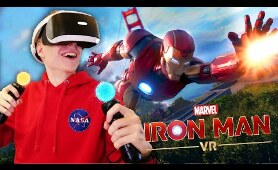 IRON MAN SIMULATOR IN VIRTUAL REALITY! | Marvel's Iron Man VR Demo (PSVR Gameplay)