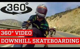 Awesome Downhill Skateboarding VR (360° Video!)