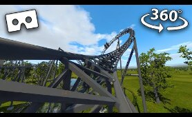 VR 360° Top 3 Roller Coaster Rides from Thorpe Park Virtual Reality
