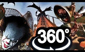 360 Video | Siren Head VR Roller Coaster Theme Park Part 3