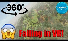 360 Video || Falling in VR || Horror Animation