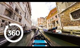 Take a 360° VR Gondola Ride In Venice! 