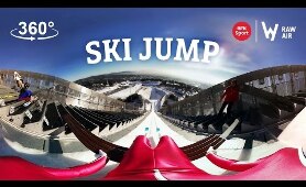 Ski jumping 360° #VR #360video